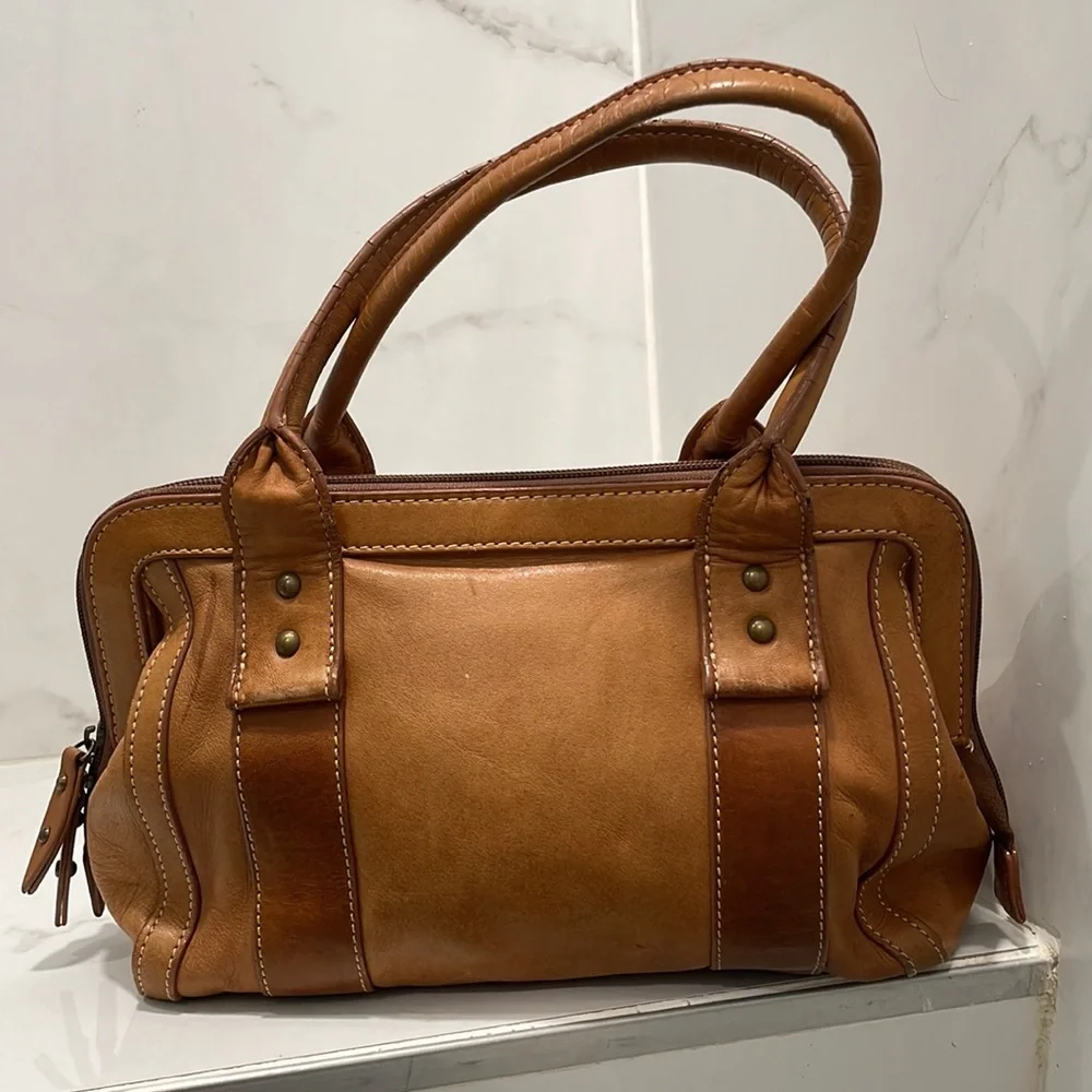 Brown Leather Handbag - Picture 8 of 13